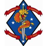 1st BATTALION 4th MARINE REGIMENT (1/4) POSTER 24 X 24 Inches Awesome!
