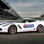 2017 CHEVROLET CORVETTE GRAND SPORT INDY 500 PACE CAR POSTER 24 X 36 INCH