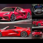 2020 Chevrolet Corvette C8 Stingray (Red) POSTER 24 X 36 INCH Looks Sweet!