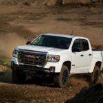 2021 GMC Canyon Front-View White POSTER 24 X 36 INCH