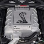 2022 Ford Mustang Shelby GT500 Light Blue (Engine Cobra) POSTER 24 X 36 INCH
