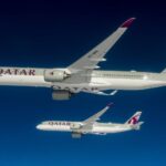 Airbus A350 (Qatar Air) POSTER 24 X 36 INCH Nice!