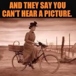 And They Say You Can't Hear A Picture Wizard Of Oz POSTER 24 X 24 Inches Vintage