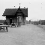 Ashmore Train Station Pennsylvania (1915) POSTER 24 X 36 Inches Nice!