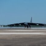 B-52 Stratofortress (Landing) POSTER 24 X 36 Inches U.S. Military Aircraft