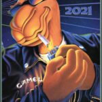 CAMEL AD 2021 (JOE COOL) POSTER 24 X 36 Inches Looks GREAT! Cigarettes