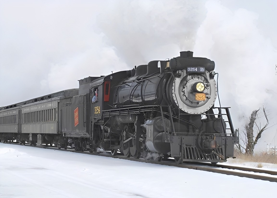 Canadian-National-No-3254-Train-POSTER-24-X-18-Inches-Nice-127288988517 Canadian National No. 3254 Train POSTER 24 X 18 Inches Nice! - Image 1