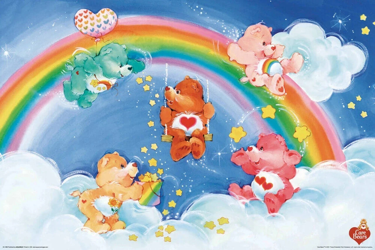 Care-Bears-Vintage-Comics-24-X-18-Inches-Sweet-Wall-Art-127438297927 Care Bears Vintage Comics 24 X 18 Inches Sweet! Wall Art - Image 1