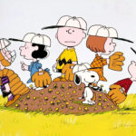 Charlie Brown & Gang Baseball Vintage Comics 24 X 18 Inches Sweet!