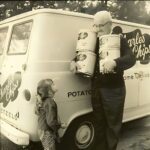 Charlie's Chips Delivering 1960s POSTER 24 X 18 Inches Wall Art Nice!