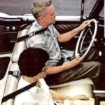 Concept Car Safety Belts 1960's 24 X 18 Inch POSTER Vintage Wall Art