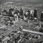 Dallas Texas Skyline 1979 POSTER 24 X 18 Inches Wall Art