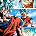 Dragon Ball Super Goku Blue Super Saiyan God POSTER 24 X 18" SWEET!