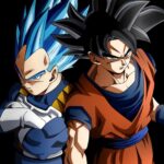 Dragon Ball Super Poster Vegeta and Goku Ultra ANIME POSTER 24 X 18" Nice!