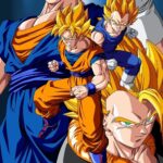 Dragon Ball Vegeta & Goku SSJ Gogeta Vegeto POSTER 24 X 18" SWEET!