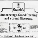 Grandy's Restaurant 1983 AD POSTER 24 X 18 Inches Wall Art