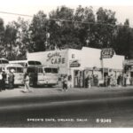 Greyhound Bus Scenicruisers Rest Stop Speck’s Café Cali Poster 24 X 36 Inch