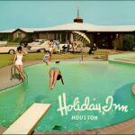 Holiday Inn in Houston in the 1950s POSTER 24 X 18 Inches Wall Art
