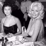 Jayne Mansfield Sophia Loren (ICONIC IMAGE) POSTER 24 X 24 Inches Beautiful