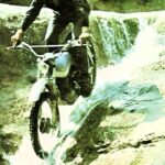 MOTOCROSS MX MOTORCYCLE DOWN THE WATER FALL POSTER 24 X 36 INCH Sweet!