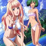 Macross Frontier Ranka Sheryl Bikini POSTER 24 X 18" SWEET!