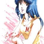 Macross Lynn Minmay With Tank Top POSTER 24 X 18" SWEET!