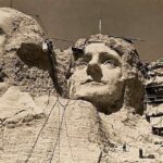 Making Mount Rushmore POSTER 24 X 18 Inches Nice Wall Art