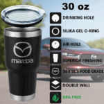 Mazda Logo 30 oz Insulated Tumbler - For The Car Enthusiest. Sweet!