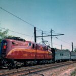 Pennsylvania Railroad GG-1 #4877 Electric Locomotive POSTER 24 X 36 Inches Nice!