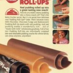 Pudding Roll-Ups Betty Crocker 1987 24X18 Vintage POSTER 24 X 24 Inches Wall Art