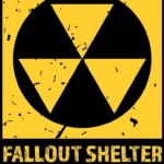 Radio Active Fallout Shelter POSTER 24 X 18 INCH ! Historical