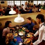 Red Lobster's Dining Room 80s 24X24 Vintage POSTER 24 X 24 Inches Wall Art