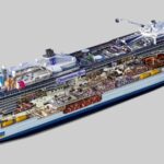 Royal Caribbean Quantum of the Seas (Cutaway) POSTER 24 X 36 Inches Nice!