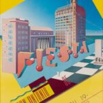 SAN ANTONIO FIESTA 1985 POSTER 24 X 36 Inches Looks beautiful