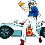 SPEED RACER & CAR POSTER 24 X 36 INCH 70's Cartoons