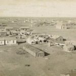 San Angelo Texas 1885 POSTER 24 X 18 Inches Vintage