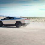 TESLAS CYBER TRUCK (DUST) POSTER 24 X 36 INCH NICE!