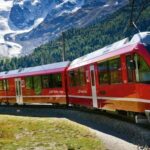 The Bernina Express Train POSTER 24 X 18 Inches NICE!