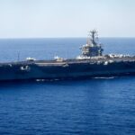 USS Nimitz (CVN-68) Side POSTER 24 X 36 Inches Wall Art