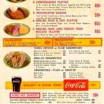 Woolworth's Menu 1970s 24X18 Vintage POSTER 24 X 24 Inches Wall Art
