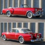 1953 Packard Caribbean Convertible (Both on one) POSTER 24 X 36 Inches SWEET!