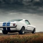 1955 Ford Mustang Shelby GT350 (Clouds) POSTER 24 X 36 INCH Nice Wall Art!