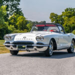 1962 Chevrolet Corvette 327 WHITE POSTER 24 X 36 INCHES SWEET!