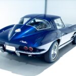 1963 Chevrolet Corvette C2 Sting Ray Split Window (Blue) POSTER 24 X 36 INCH