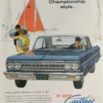 1963 Oldsmobile F-85 Cutlass Retro Ad POSTER 24 X 36 INCH Sweet!