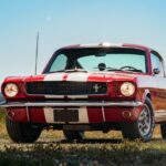 1966 Ford Shelby Mustang GT350 (Red) POSTER 24 X 36 INCH Nice Wall Art!