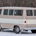 1967 Dodge A100 Custom Sportsman Van (REAR) POSTER 24 X 36 Inches PURE FUN!