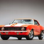 1969 Chevrolet Camaro RS Z28 (Orange) POSTER 24 X 36 INCH Nice Wall Art!