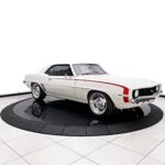 1969 Chevrolet Camaro SS white (Front Angle) POSTER 24 X 36 INCH Sweet!