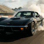 1969 Chevrolet Corvette Coupe 4-Speed Burnout POSTER 24 X 36 INCH Sweet!